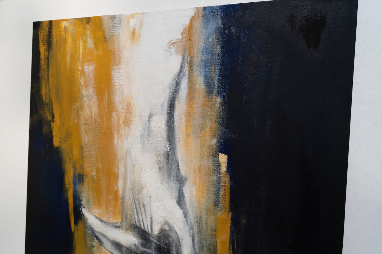 contemporary painting Whale