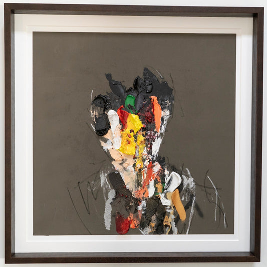 Just released NEW ARTWORKS!! from abstract portrait collection  mirror series UNTITLED Portrait (Large size)   contemporary art
