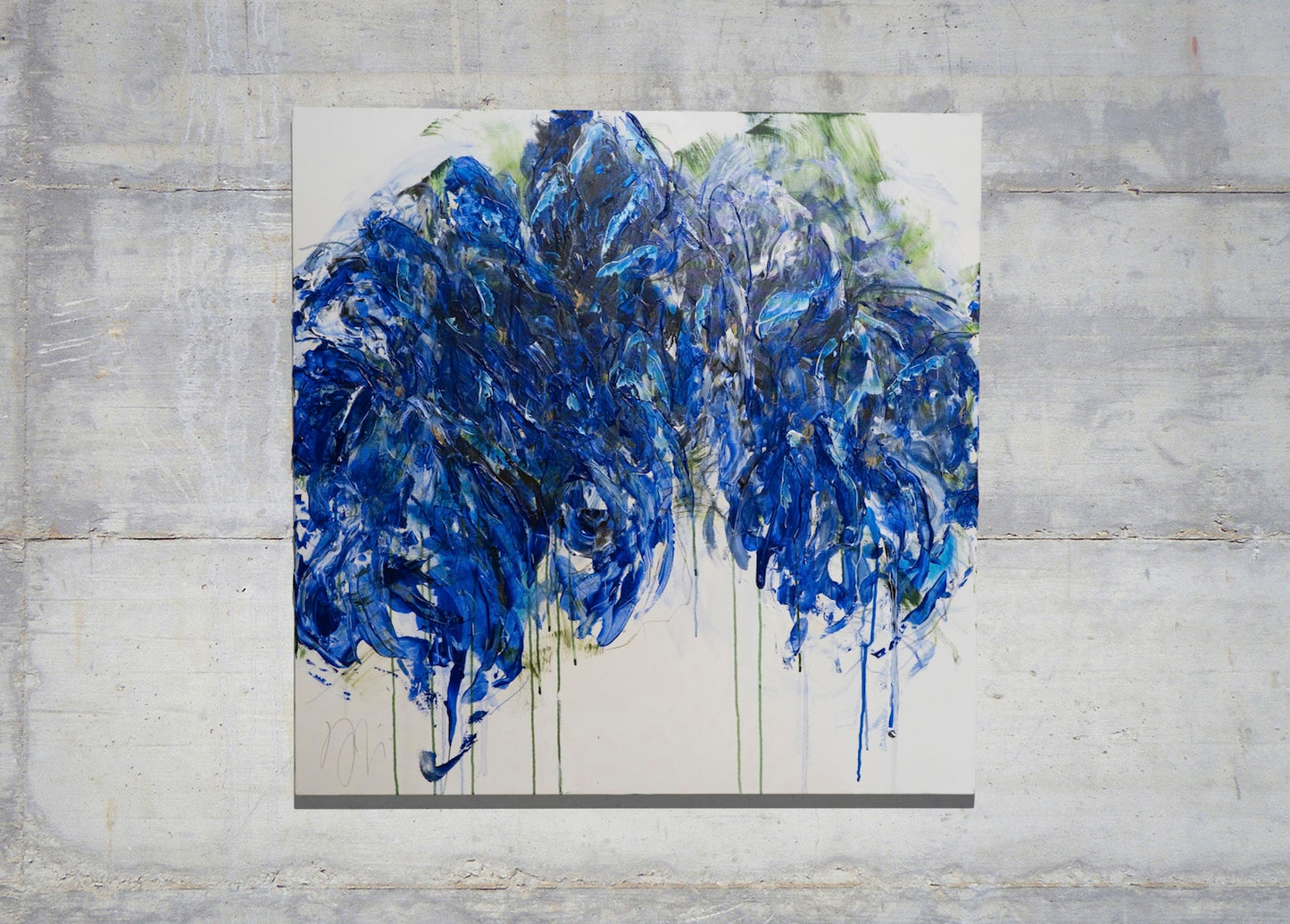 Flowers  contemporary painting art