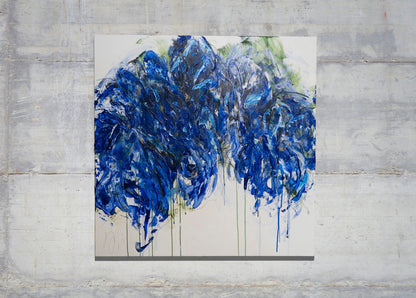Flowers  contemporary painting art