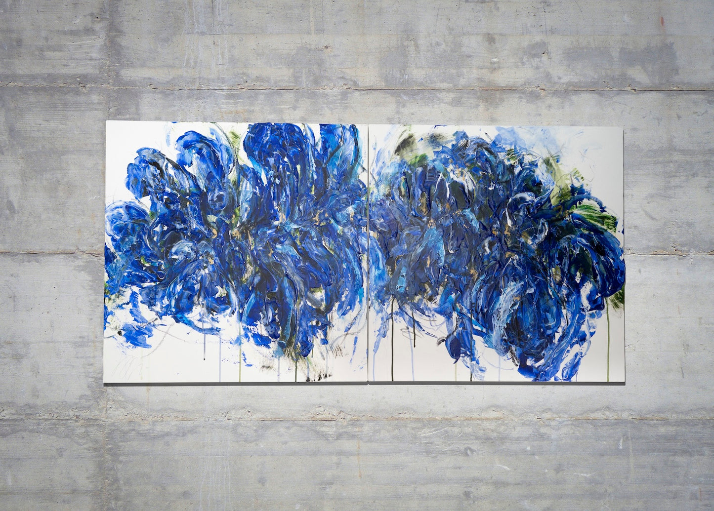 Flowers contemporary painting art