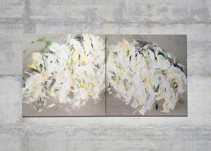 Flowers contemporary painting art