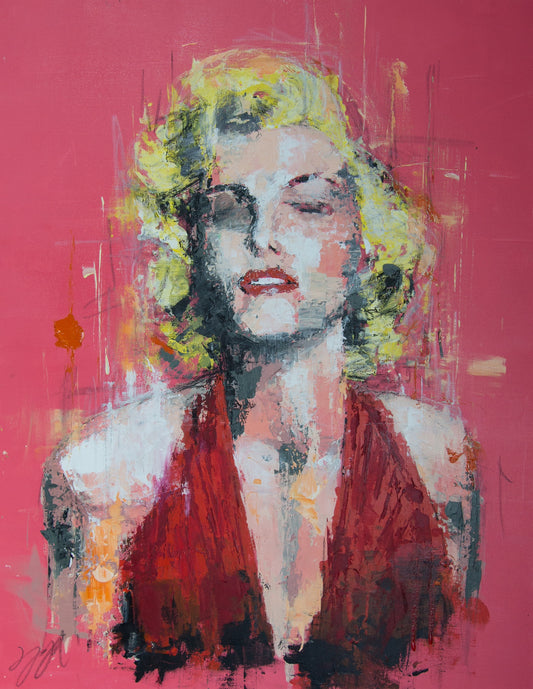 Marilyn Monroe contemporary painting