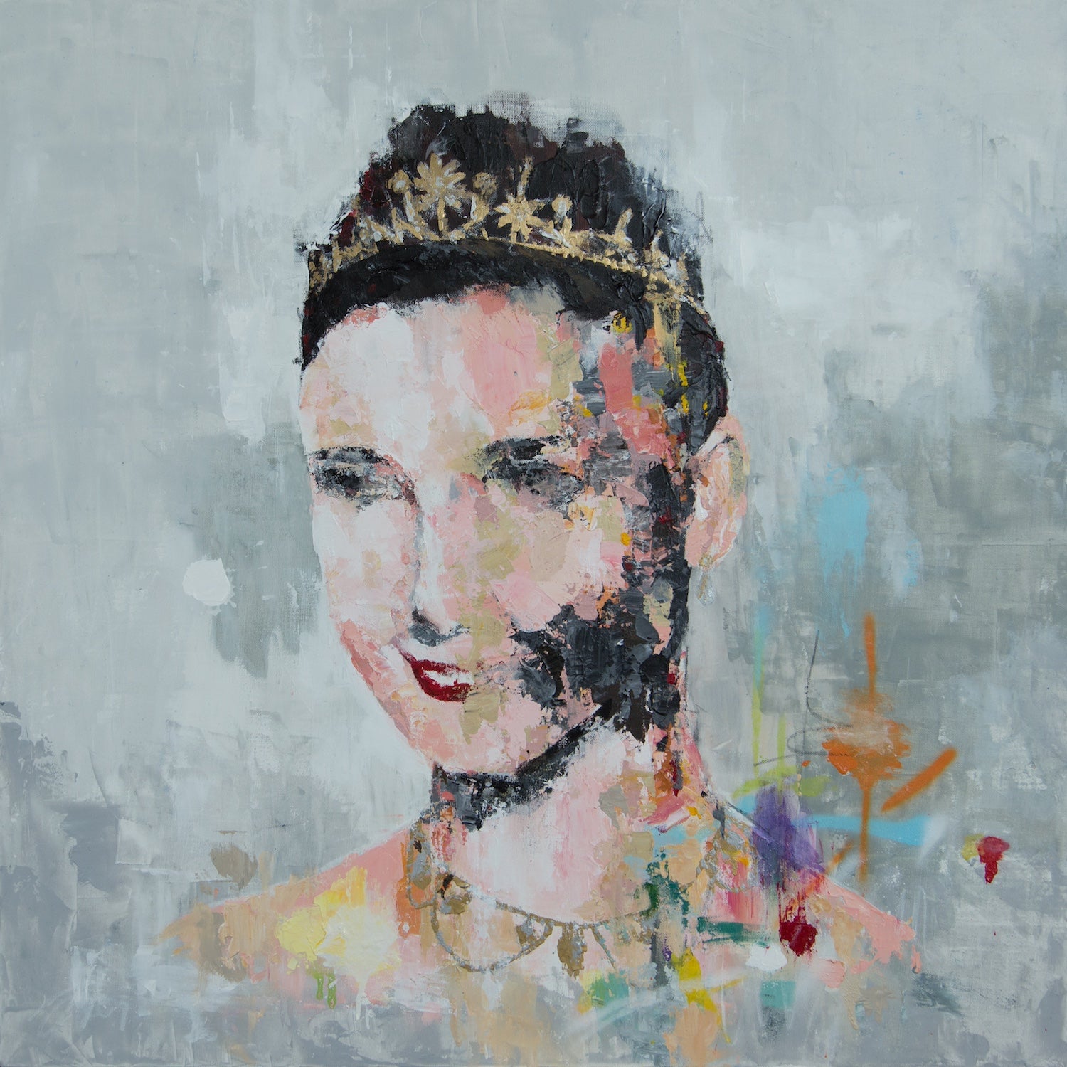 Queen of Beauty contemporary painting