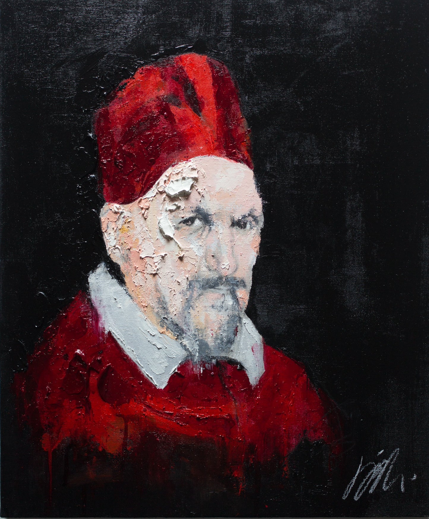 Pope Innocent X contemporary painting