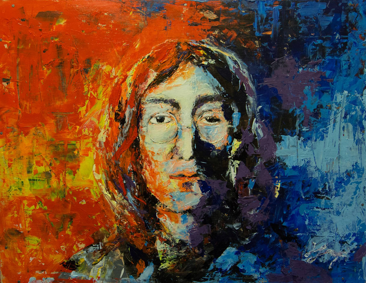 John Lennon contemporary painting