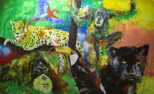 Tiger painting