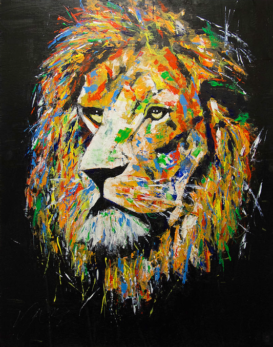 LION painting