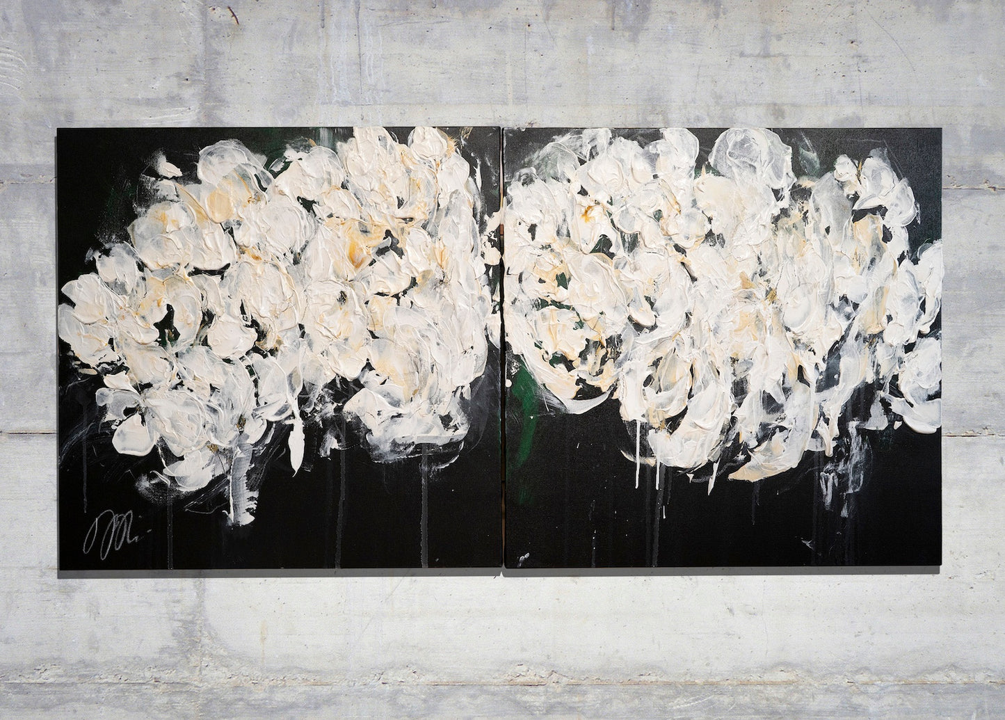 Flowers contemporary paintings