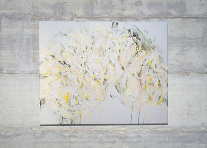Flowers  contemporary painting art