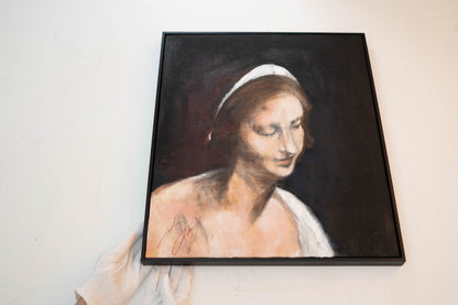 The head of the Madonna contemporary contemporary painting