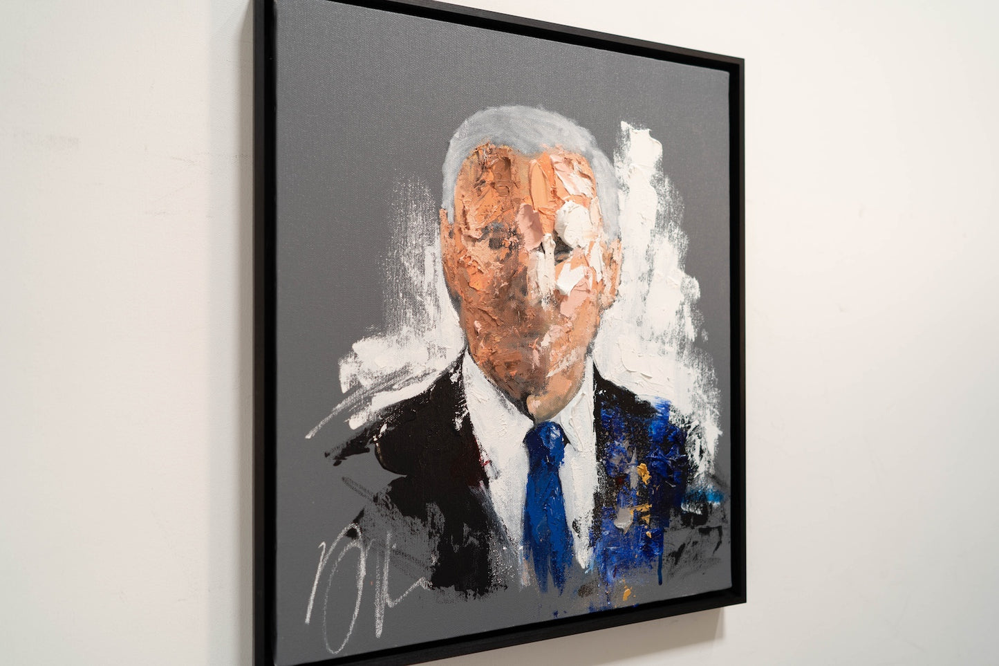 UNTITLED Portrait work (Joe Biden) contemporary painting