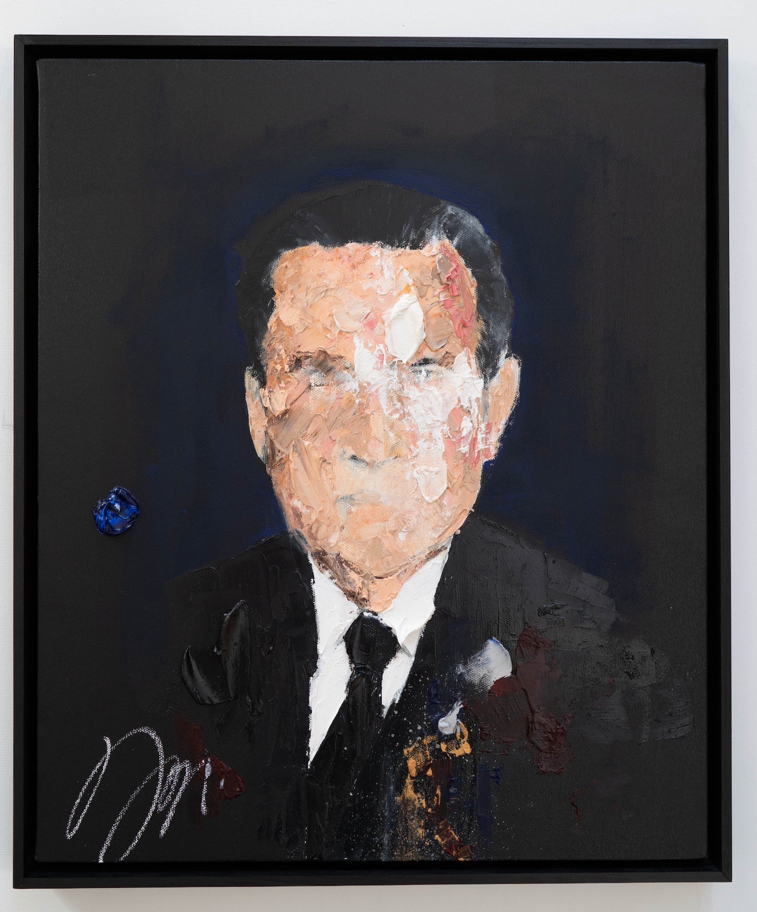 UNTITLED Portrait work (Richard Nixon) contemporary painting