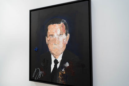 UNTITLED Portrait work (Richard Nixon) contemporary painting