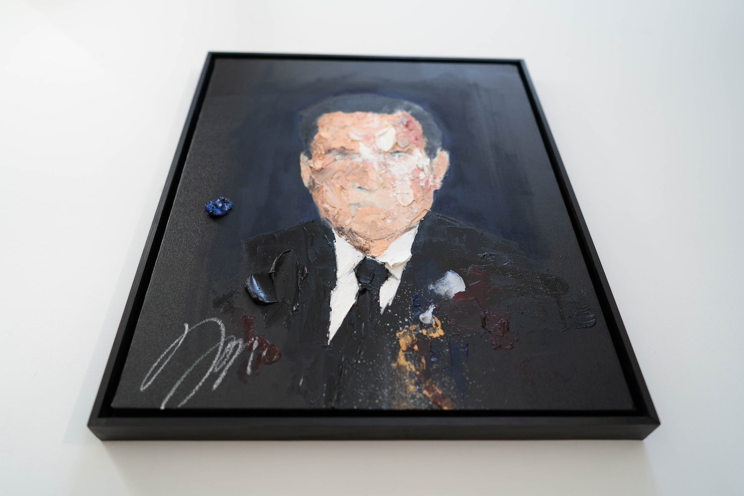 UNTITLED Portrait work (Richard Nixon) contemporary painting