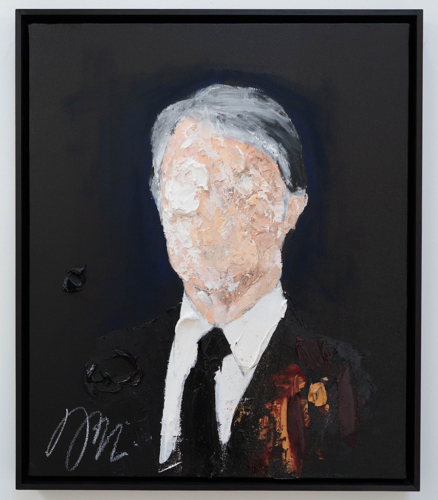 UNTITLED Portrait work (Jimmy Carter) contemporary painting