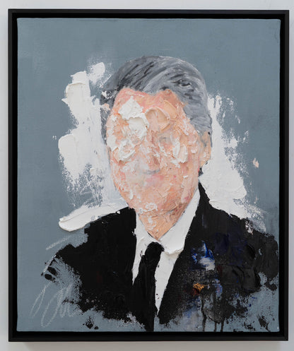 UNTITLED Portrait work (Bill Clinton) contemporary painting