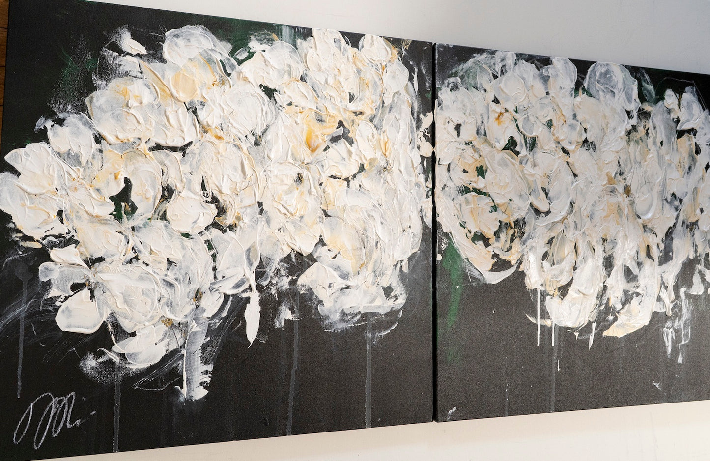 Flowers contemporary paintings