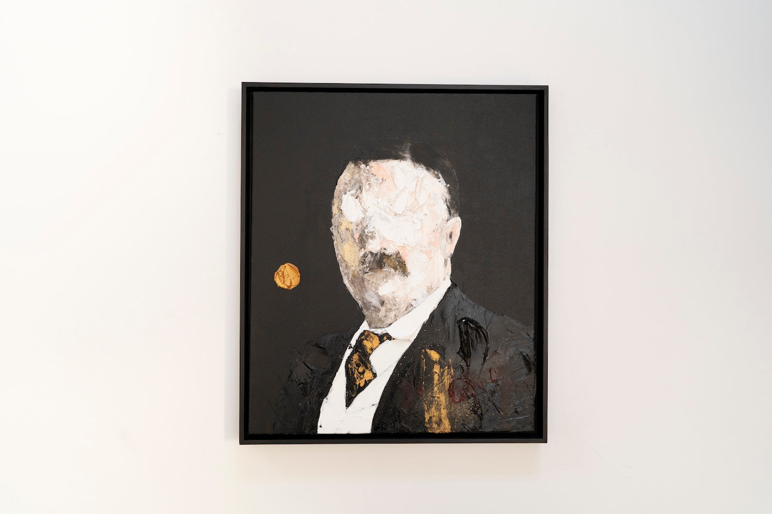 UNTITLED Portrait work (Theodore Roosevelt) contemporary painting
