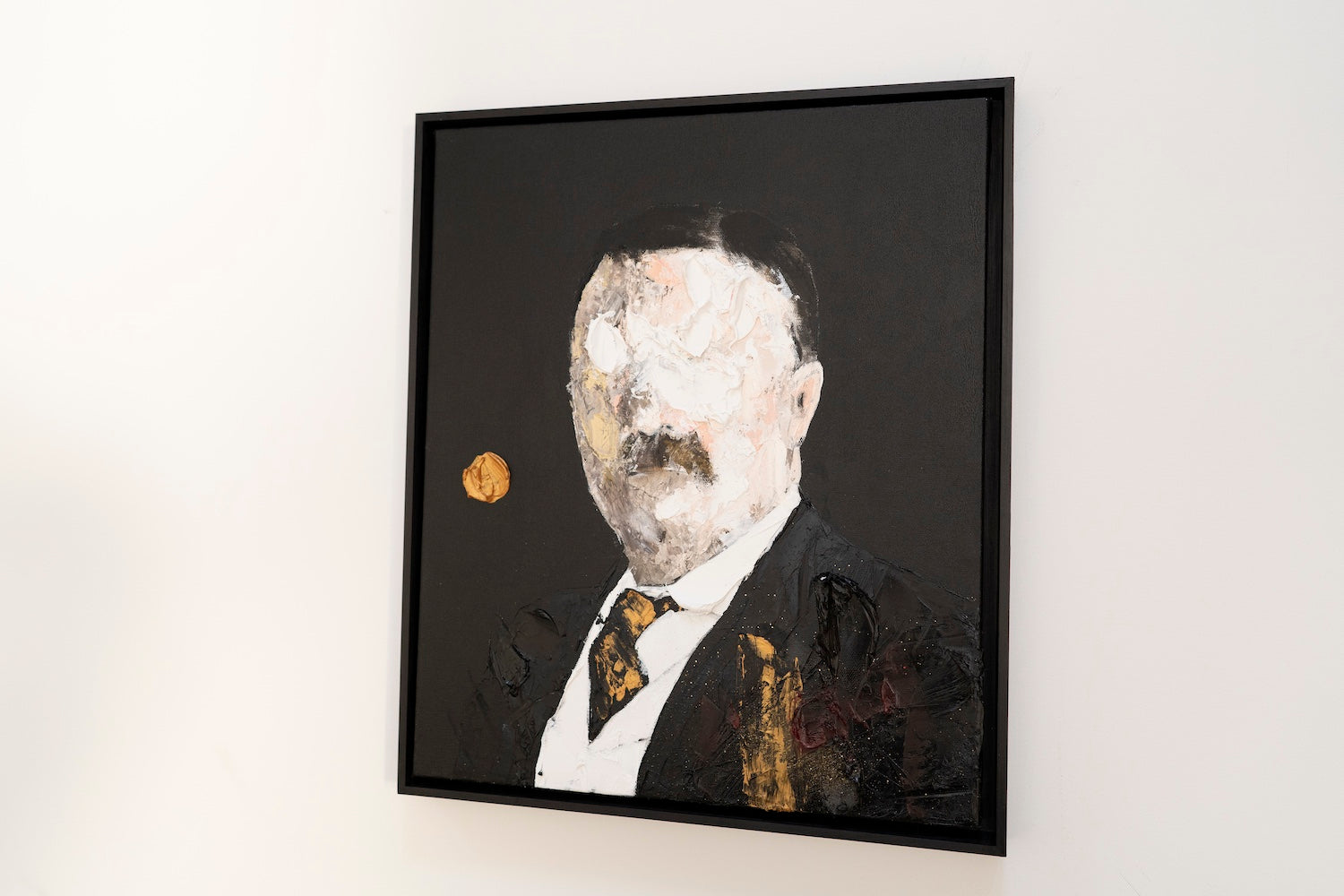 UNTITLED Portrait work (Theodore Roosevelt) contemporary painting