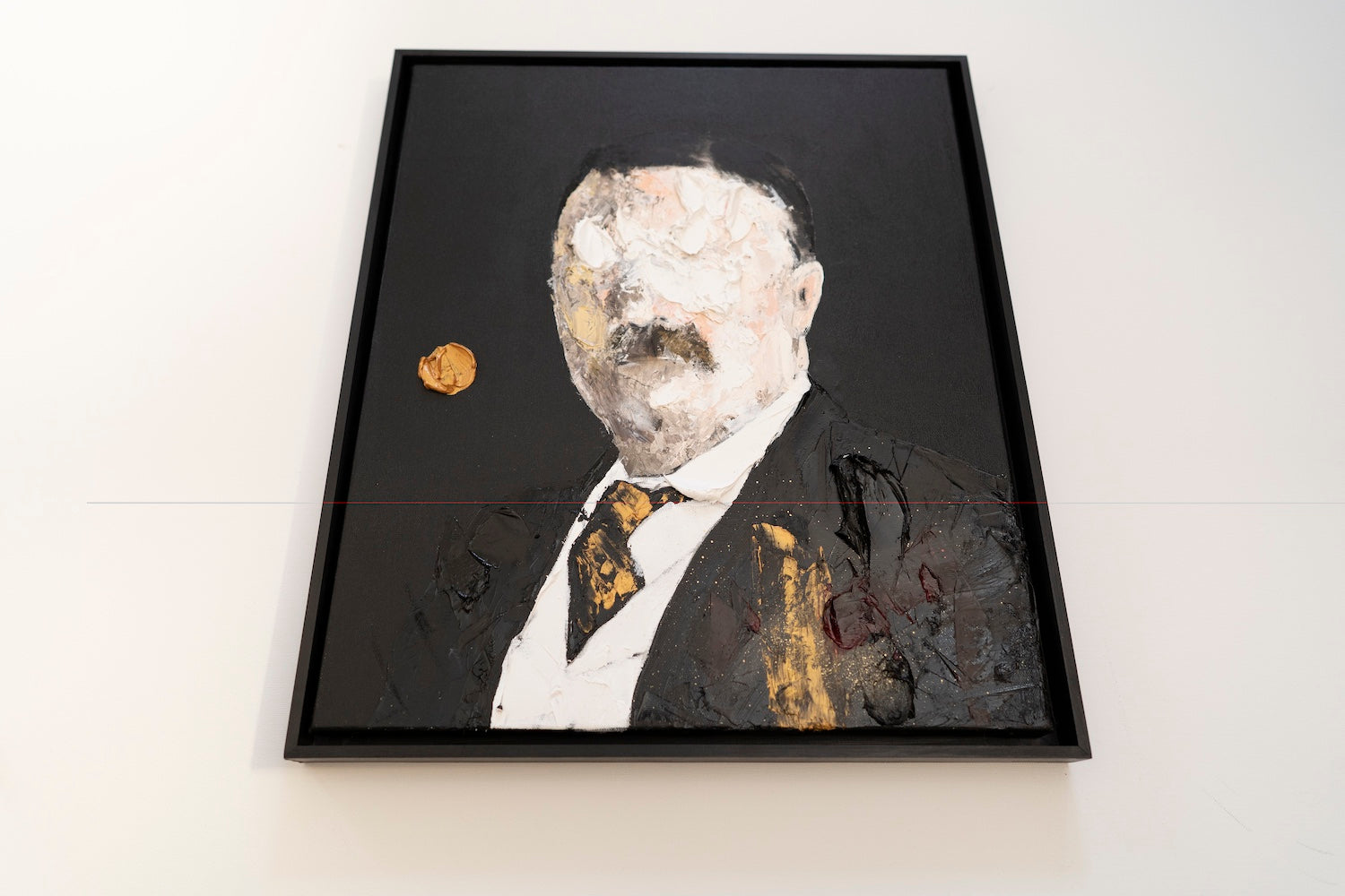 UNTITLED Portrait work (Theodore Roosevelt) contemporary painting