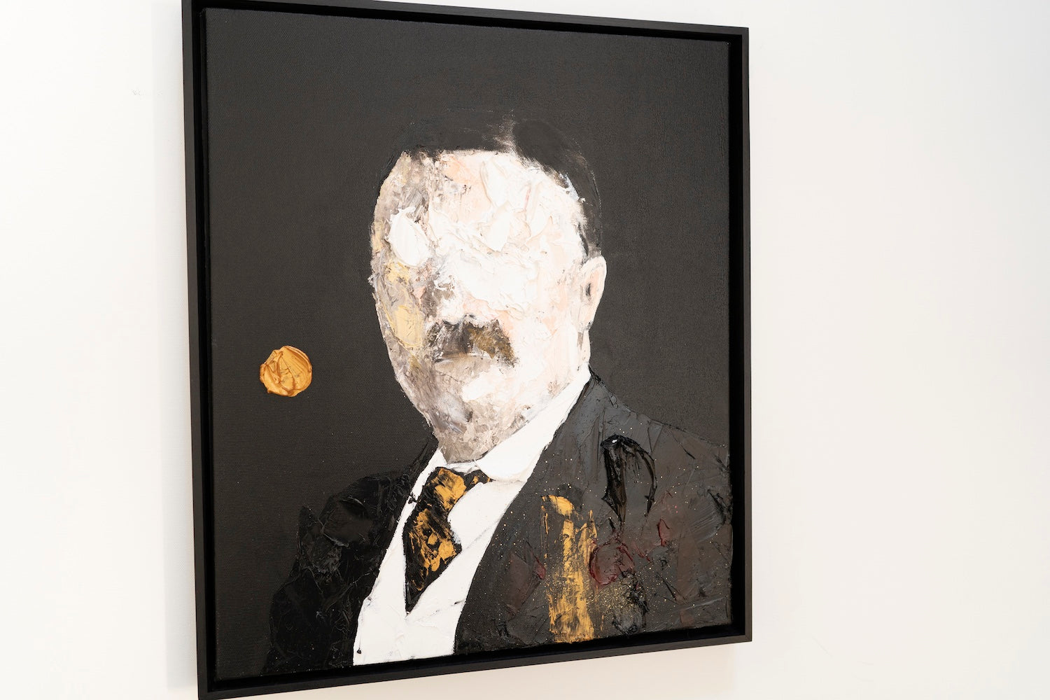 UNTITLED Portrait work (Theodore Roosevelt) contemporary painting