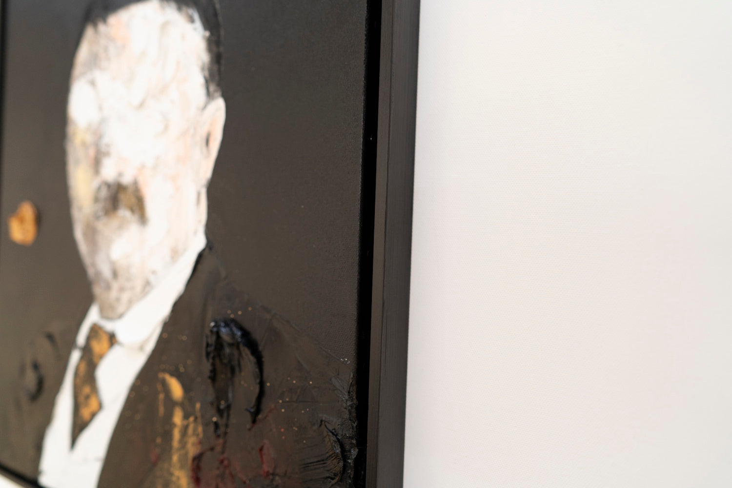UNTITLED Portrait work (Theodore Roosevelt) contemporary painting