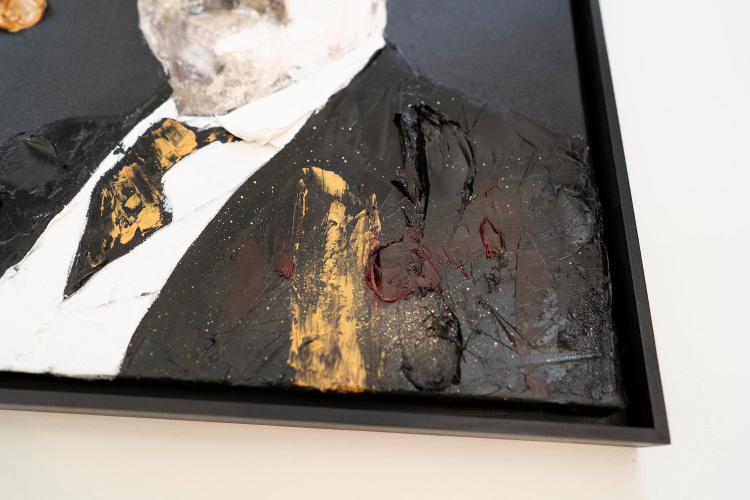 UNTITLED Portrait work (Theodore Roosevelt) contemporary painting
