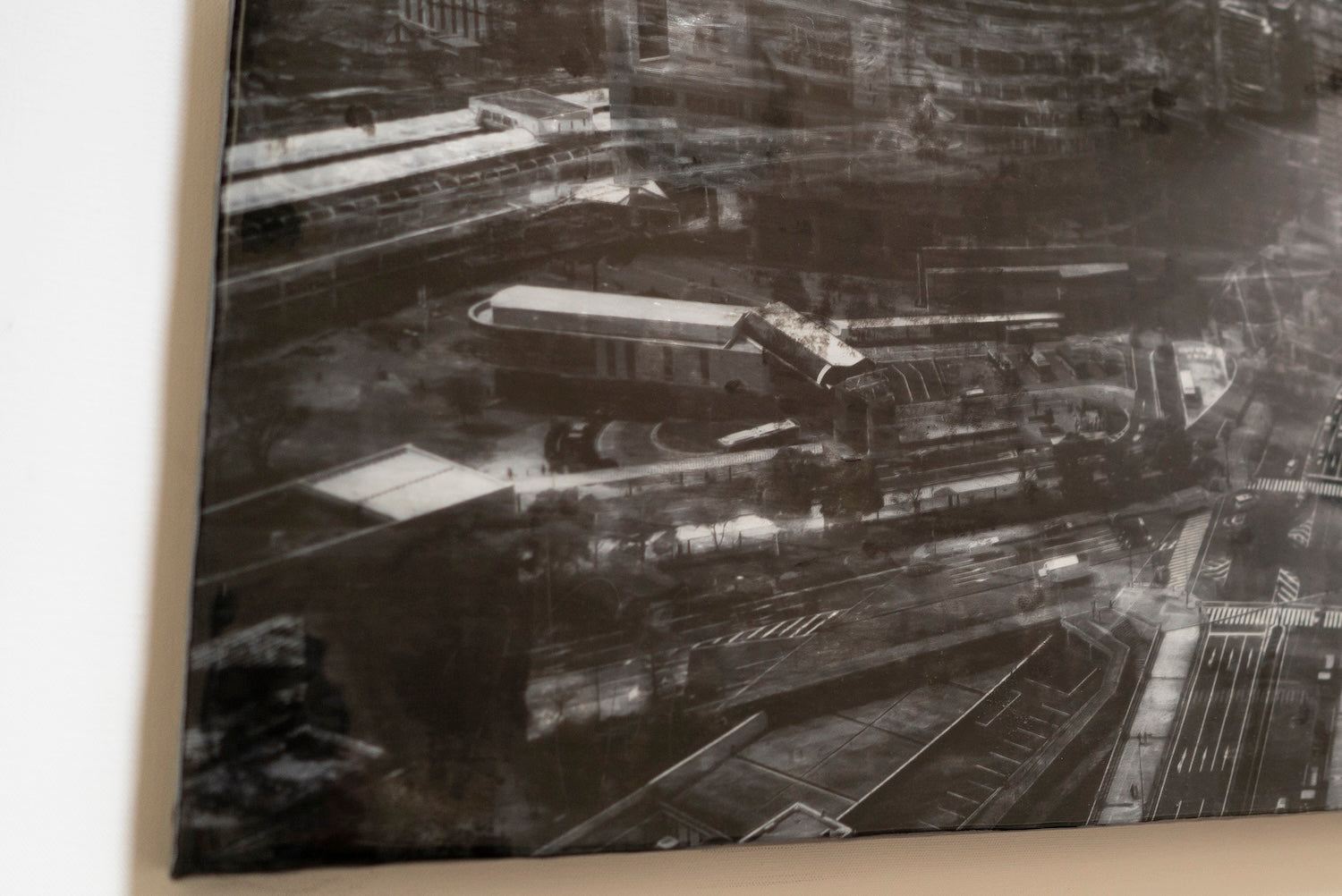 Title of artwork "Yokohama" contemporary painting