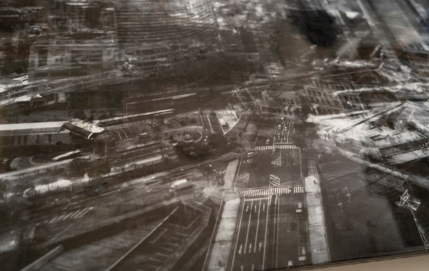 Title of artwork "Yokohama" contemporary painting