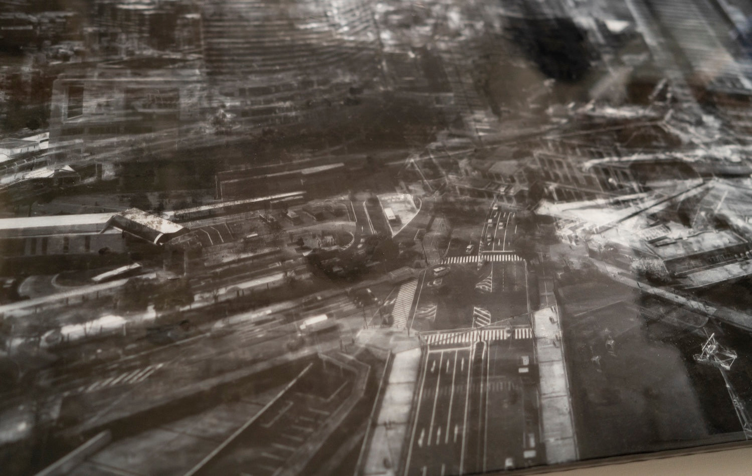 Title of artwork "Yokohama" contemporary painting