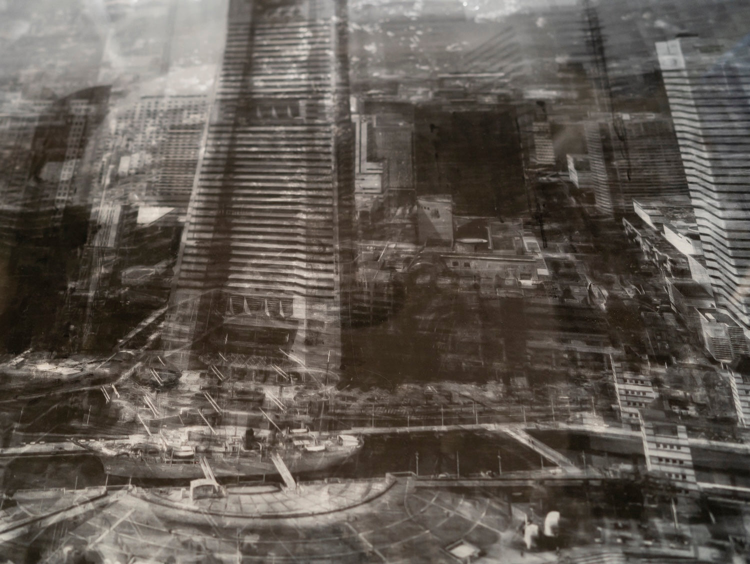 Title of artwork "Yokohama" contemporary painting