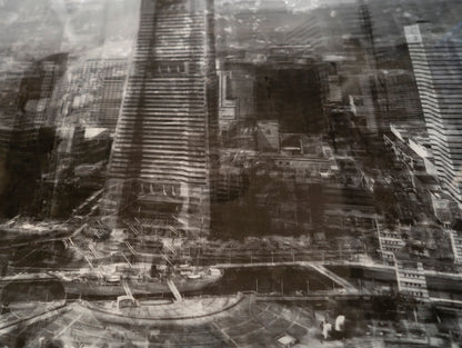 Title of artwork "Yokohama" contemporary painting
