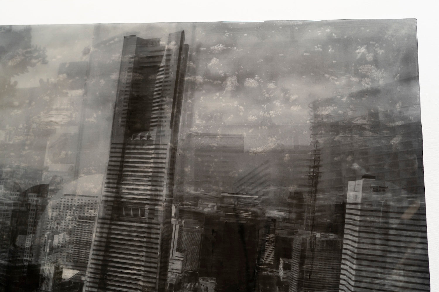 Title of artwork "Yokohama" contemporary painting