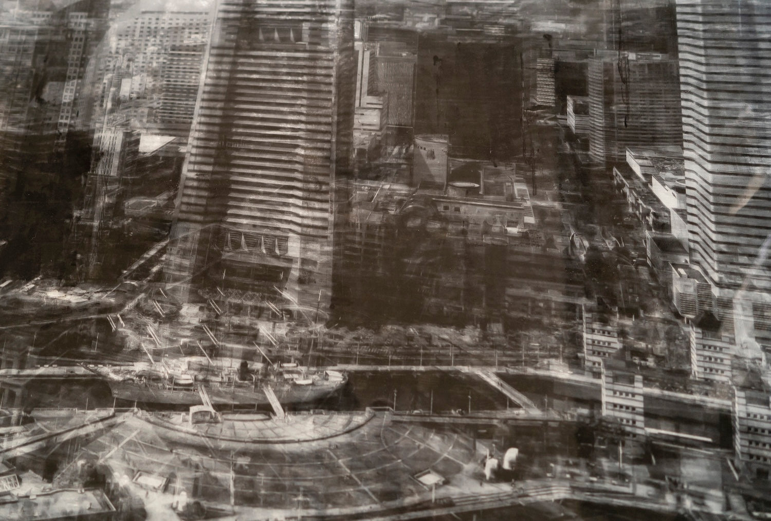 Title of artwork "Yokohama" contemporary painting