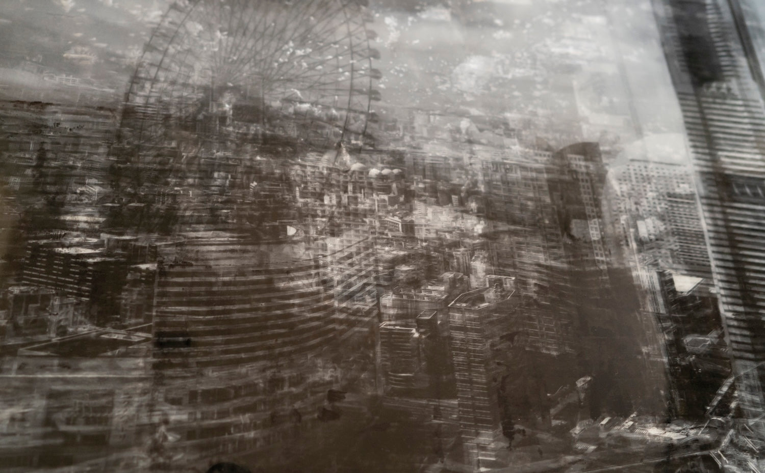 Title of artwork "Yokohama" contemporary painting