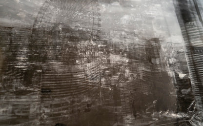 Title of artwork "Yokohama" contemporary painting