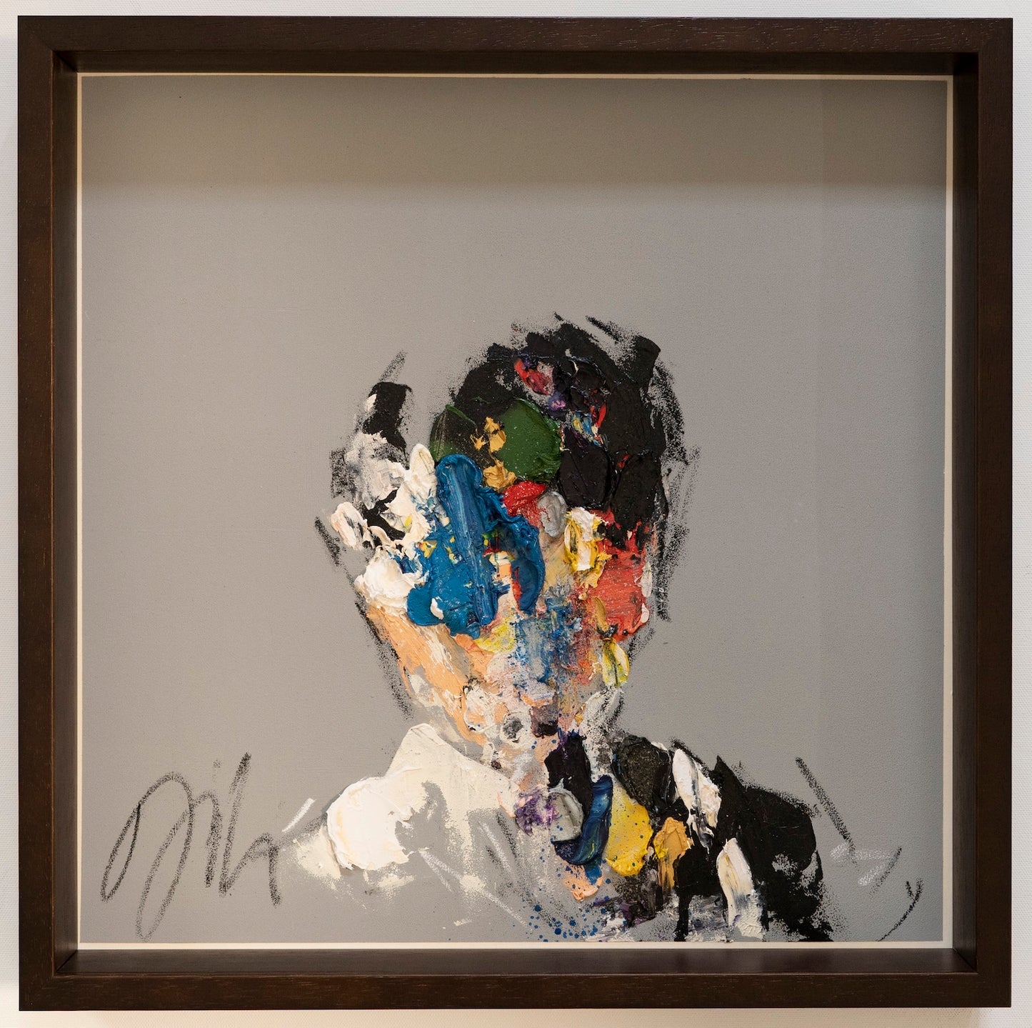 mirror series UNTITLED Portrait contemporary painting art