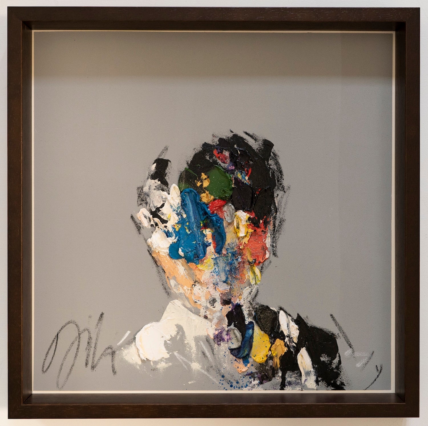 mirror series UNTITLED Portrait contemporary painting art