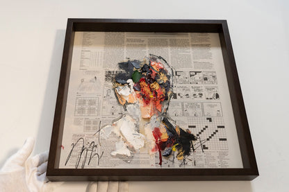 mirror series UNTITLED Portrait contemporary painting art