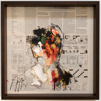 mirror series UNTITLED Portrait contemporary painting art