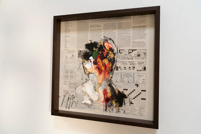 mirror series UNTITLED Portrait contemporary painting art