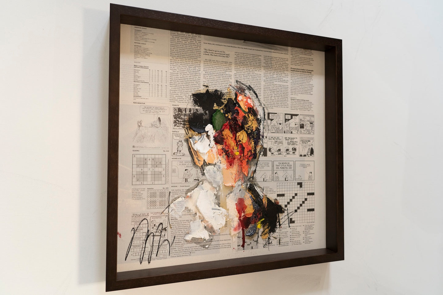 mirror series UNTITLED Portrait contemporary painting art