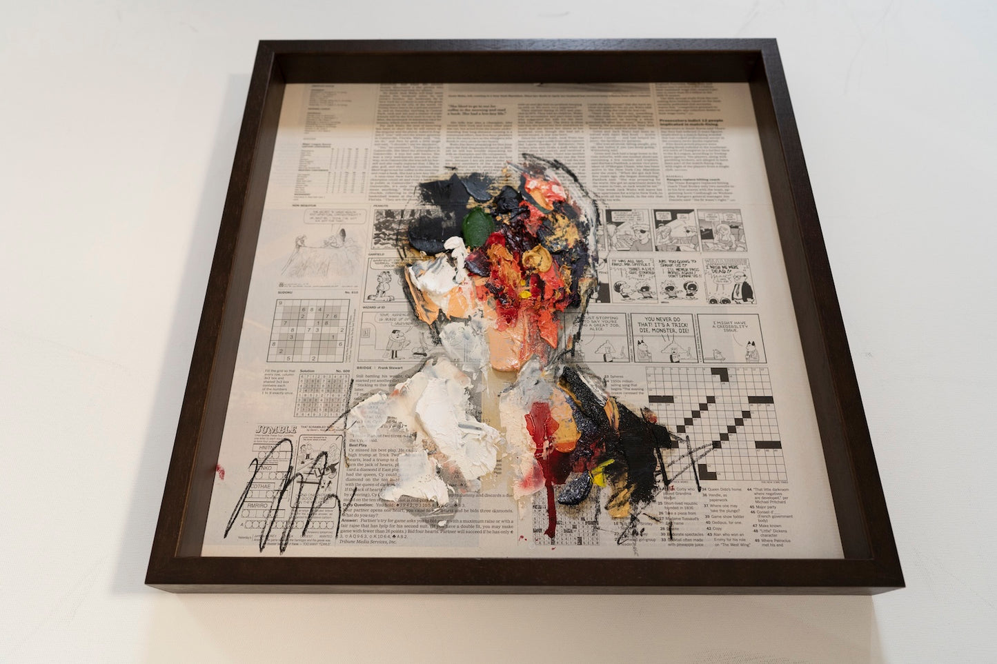 mirror series UNTITLED Portrait contemporary painting art