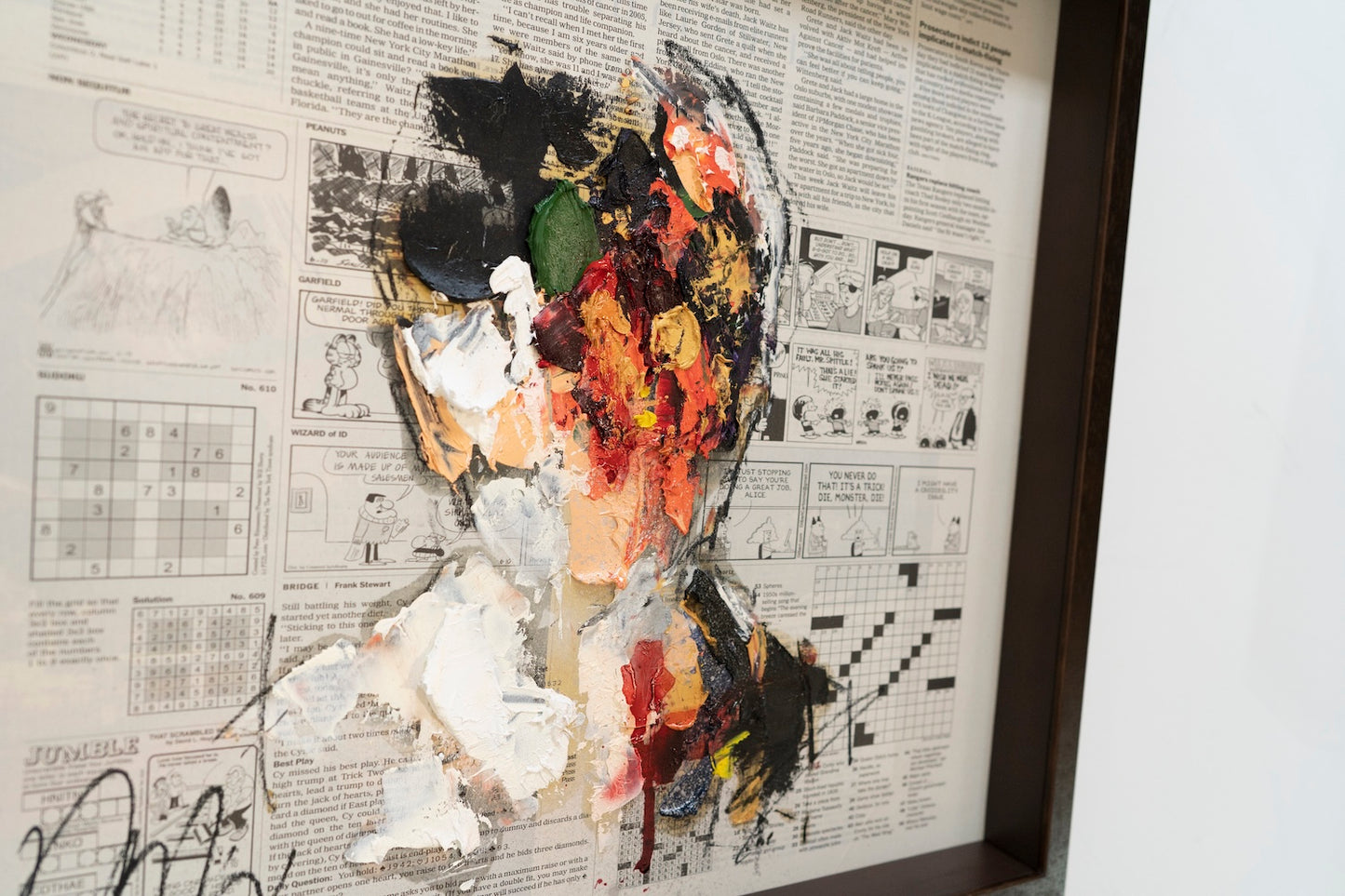 mirror series UNTITLED Portrait contemporary painting art