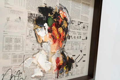 mirror series UNTITLED Portrait contemporary painting art