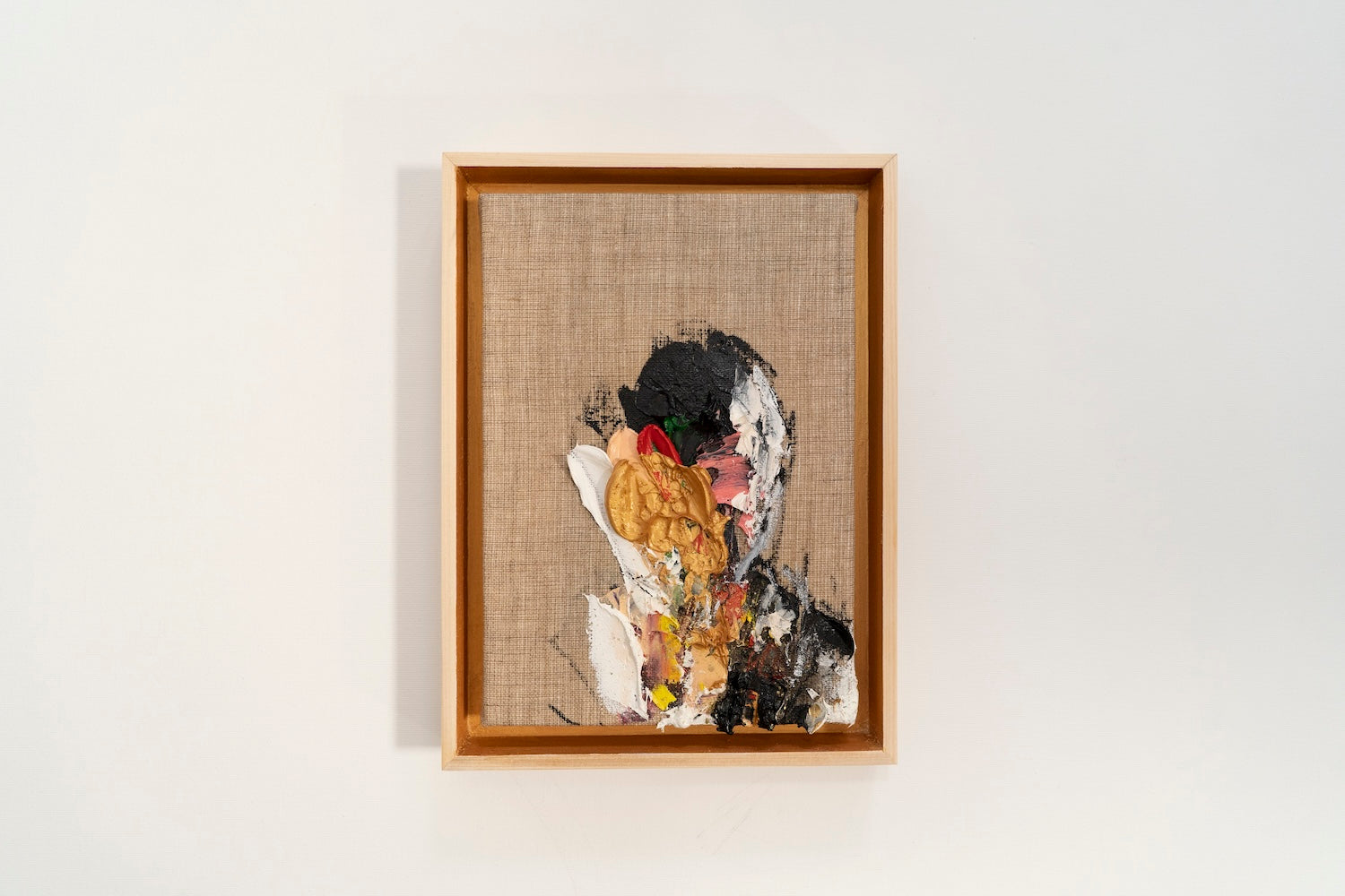 Gold Portrait work contemporary painting