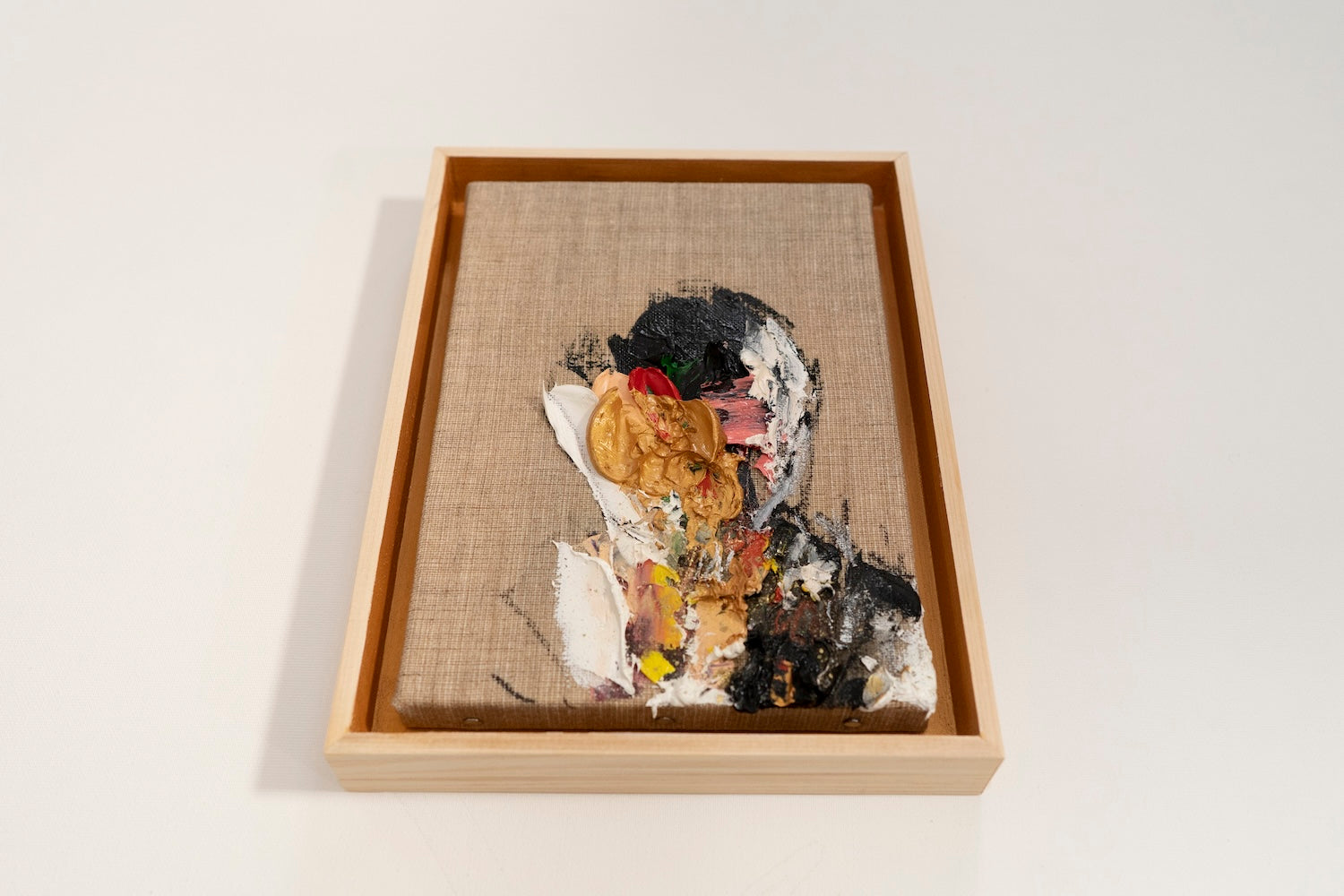 Gold Portrait work contemporary painting