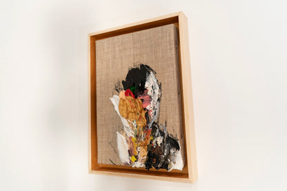 Gold Portrait work contemporary painting