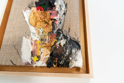 Gold Portrait work contemporary painting